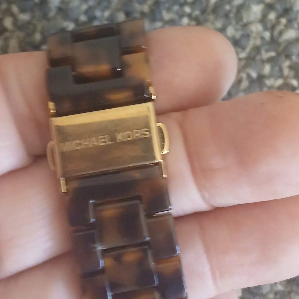 Michael Kors Tortoise Shell Watch MK 5038 Womens Watch